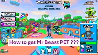 Mr Beast Pet  Clicker League  Challenge the clicker roblox click gaming mrbeast mrbeastpet [upl. by Ennovad]