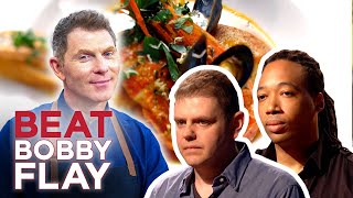 Beat Bobby Flay Bouillabaisse Challenge  Full Episode Recap  S2 E8  Food Network [upl. by Frieder]