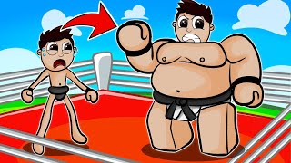 ¡Me Convertí en el Luchador Mas Gordo de Roblox Sumo Simulator [upl. by Joktan]