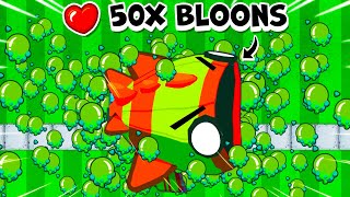 50x Bloons  ELITE Bloonarius COOP BTD 6 Challenge [upl. by Madea]