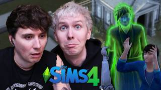 OUR FIRST SIMS DEATH  Dan and Phil play The Sims 4 Season 2 17 [upl. by Sheryle]