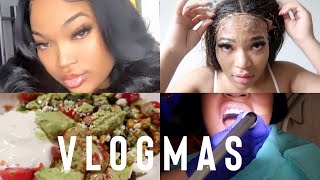 VLOGMAS 2019  I WANT MY IMPLANON BIRTH CONTROL OUT MY ARM ASAP  DENTIST SO I DONT GET HALITOSIS [upl. by Garrek956]