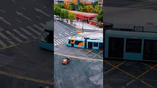 South Korea tram🚊 railway shortvideo youtubeshort vairalvideo [upl. by Airyk]