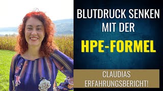 Blutdruck natürlich senken  ohne Medikamente 🔴 Claudias Erfahrung [upl. by Pazit]