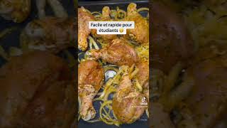 Pilon de poulet aux oignons au four facile et rapide 👌recettemixte [upl. by Tuinenga]