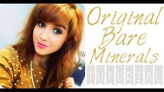 Original Bare Minerals Tutorial All Loose [upl. by Ruomyes901]