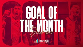 Sinisterra wonderstrike amongst December selections  Strategic Solutions Goal of the Month [upl. by Jacquenetta]