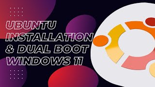 Ubuntu Installation and Dual Boot Windows 11 and Ubuntu [upl. by Charron]