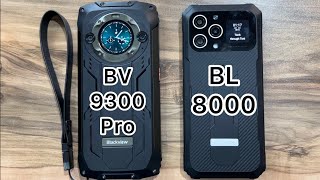 Blackview BL8000 5G vs Blackview BV 9300 Pro 4G [upl. by Bourne]