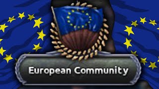 Forming The EU In Hearts Of Iron IV IS OVERPOWERED [upl. by Llemij882]