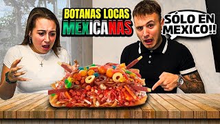 🇪🇸 ESPAÑOLES REACCIONAN a BOTANAS LOCAS MEXICANAS 🇲🇽😱 esto NO puede ser REAL [upl. by Niobe584]