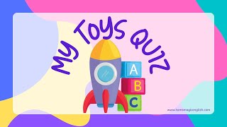 My Toys Quiz with FREE FLASHCARDS [upl. by Hollis]