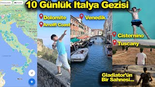 Italya Gezisi Harika 10 Gün Dolomite Venedik Floransa San Gimignano Tuscany  Japonic [upl. by Lemcke374]