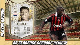 ICON 85 CLARENCE SEEDORF PLAYER REVIEW THE TANK FIFA22 [upl. by Yajiv]