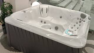 Jacuzzi ZI12ZP0ET903003211 J235 Мінібасейн з дахом 213213h91 CHARCOALPlatinum 2пак [upl. by Aramot]