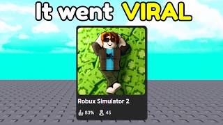 I Updated My Viral Roblox Game Part 1 [upl. by Lesig]