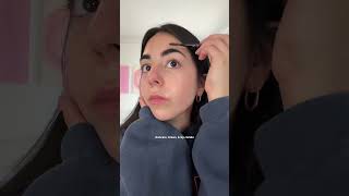 🧸🎀 skincare skincareroutine brows lipcombo makeup grwm shorts [upl. by Elda482]