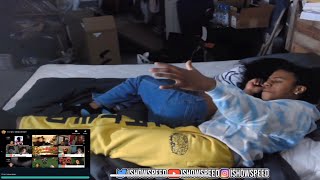 iShowSpeed Sleep Stream With NEW GIRLFRIEND But Fans Play Clips Pt 2 [upl. by Suidualc34]