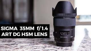 Sigma 35mm f14 Art DG HSM Lens Review [upl. by Averi744]