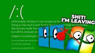 Windows 11 Kill Screen But Windows 10 amp Windows 7 Want To See That [upl. by Wallie380]