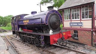 WD 197 25 Northiam  Kent and East Sussex Railway  Tenterden Town Station [upl. by Rother535]