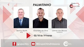 ELEIÇÕES 2024  DEBATE COM OS CANDIDATOS DE PALMITINHO [upl. by Oniratac833]