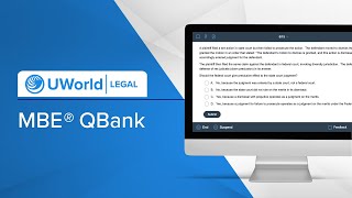 UWorld MBE QBank [upl. by Alil]