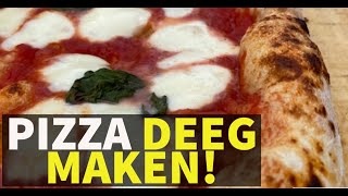 HET LEKKERSTE PIZZA DEEG RECEPT [upl. by Bridge]