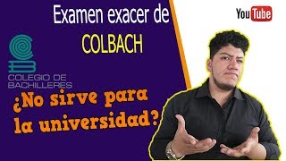 🔵PREPA en un sólo EXAMEN colbachexacer ⚠️5 COSAS que TIENES que SABER⚠️ [upl. by Meggi]