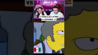 Aldara y Alex reaccionan a Doblaje Latino vs español 😂🇲🇽 [upl. by Liahcim]