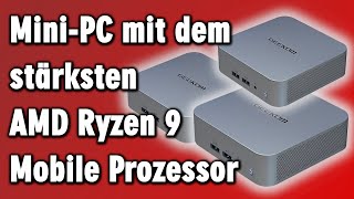 Kraftvoller Geekom A7 Gaming MiniPC mit AMD Ryzen 9 7940HS  Radeon 780M Windows 11  Benchmark [upl. by Anelram123]