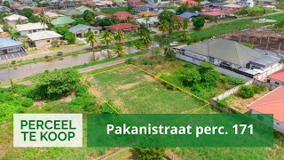 Pakanistraat perc 171 • 690 m² Perceel te Morgenstond Paramaribo Suriname [upl. by Jermaine477]