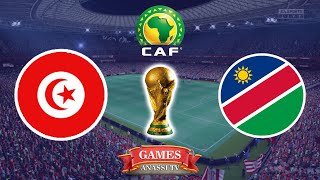 Tunisia vs Namibia  World Cup 2026 African Qualifiers  eFootball PES Gameplay PC HD [upl. by Enaj]