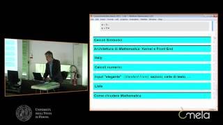 Introduzione alluso di Mathematica  prima parte [upl. by Eiznek885]
