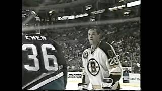 Todd Ewen vs Dean Chynoweth Round 1 [upl. by Adalie]