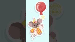 Balloon mouse Alfie 🎈art shorts balloon ￼ [upl. by Jovitta]