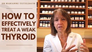 How to Effectively Treat a Weak Thyroid [upl. by Aina]