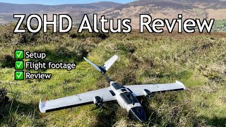 ZOHD Altus Review  Inc FPV Flight [upl. by Navada161]