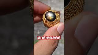 Bangsing kresnadana suryacandra ring perak  natural sapphire thailand HQ  gemstone  batu permata [upl. by Yrro62]