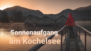 Sonnenaufgang am Kochelsee [upl. by Ardnuas925]