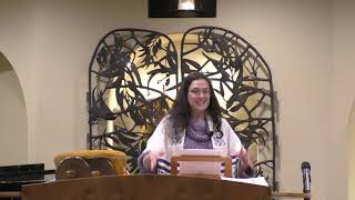 Rabbi Shira Freidlins Shabbat Sermon 02 02 24 [upl. by Amieva]