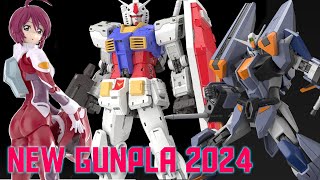 HUGE New Kit Reveals for 2024 SEED Freedom RG Gundam 20 and Figure Rise Gunpla News [upl. by Nosylla]