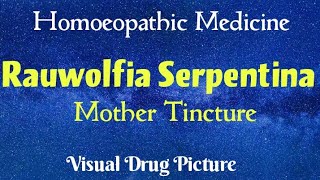 Rauwolfia Serpentina Q  Sarpgandha Uses and Benefits Homoeopathic Medicine for High Blood Pressure [upl. by Basil53]