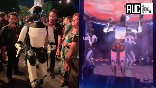 2 Chainz Cant Believe The Ai Robots Can Dance At Elon Musks Robotaxi Event [upl. by Eillah122]