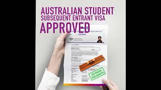 🎉 Congratulations Adrin Antony on receiving your Australian Subsequent Entrant Visa SC 500 🇦🇺 [upl. by Hardie23]