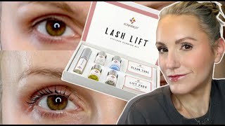 HOW TO DO A LASH LIFT SAFELY AT HOME  ICONSIGN LASH LIFT DEMO [upl. by Bickart575]