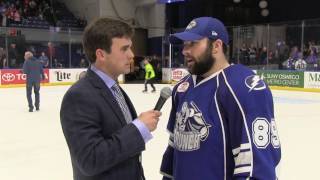 Cory Conacher Postgame OnIce Interview [upl. by Kaile725]