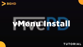 vMenu  FiveM Install Tutorial [upl. by Ryter]