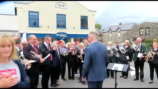 kirkby Lonsdale Competition Massed bands afterwards movie [upl. by Aneet]