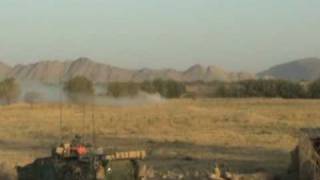 LAV3 DESTROYING TALIBAN FIRING POSITIONS IN AFGHANISTAN [upl. by Seed]